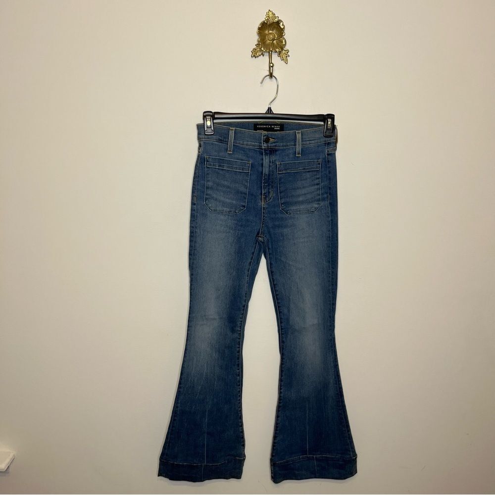 Veronica Beard Sheridan Flare Jeans 28